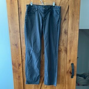 Dark Gray Casual Pants